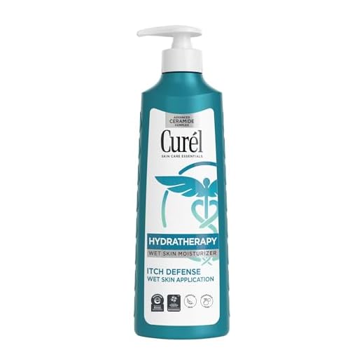 Curél Hydra Therapy, Itch Defense Moisturizer, 12 Ounce Wet Skin Lotion, with Advanced Ceramide Complex, Vitamin E, and Oatmeal Extract, Helps to Repair Moisture Barrier