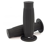 Laguna Grips - Black - 7/8' - Vintage Motorcycle Cafe Brat Chopper Bobber Tracker