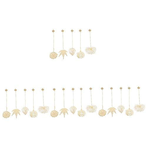 Marque-page motif floral lot de 20 pièces pour les femmes lectrices
