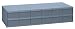 Durham 013-95 Gray Cold Rolled Steel Storage Cabinet, 33-3/4" Width x 7-3/8" Height x 11-5/8" Depth, 12 Drawer