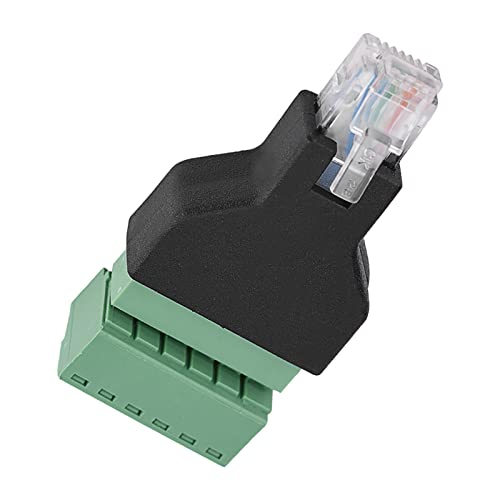RJ12 6P6C Hane Adapter för Ethernet-installation