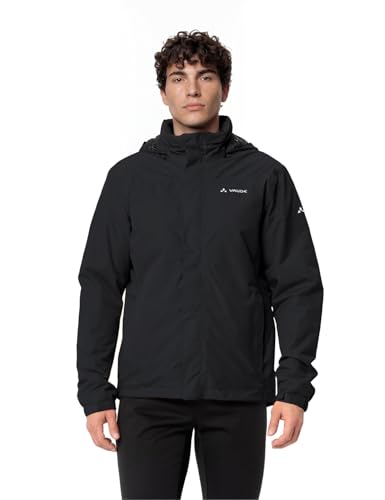 VAUDE Escape Wattierte Fahrrad- Regenjacke Herren – Black – Gr. 3XL – Ansicht 3