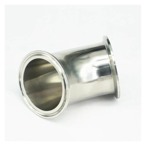 Raccord coude 45 Tri Clamp 2.5 en acier inoxydable 304 finition polie 63mm
