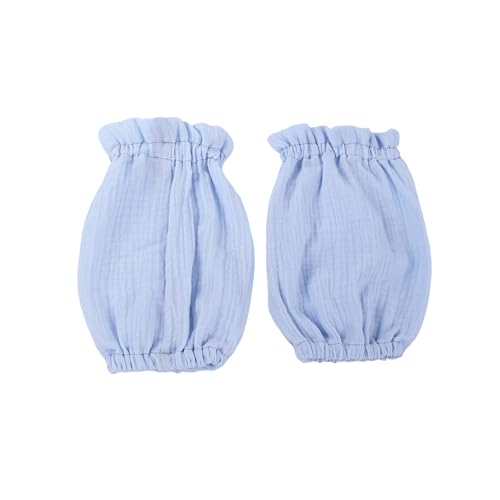 KMCNG ソフトコットンベビーアームスリーブ弾性袖口シンプルなオンオフデザイン保護スリーブカバー幼児スリーブプロテクターペア幼児ガーデニングスリーブ