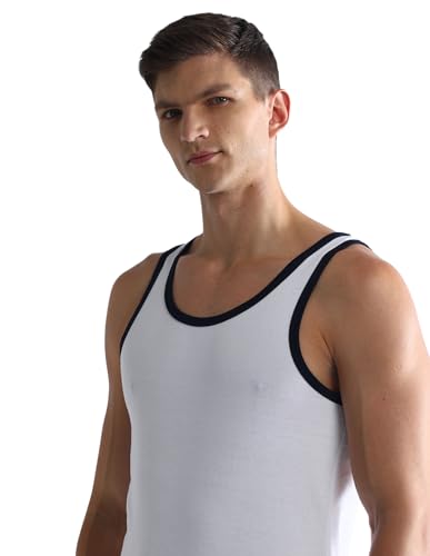 Image of U.S. Polo ASSN. Men's PV002 Cotton Stretch Anti Bacterial Premium Vest