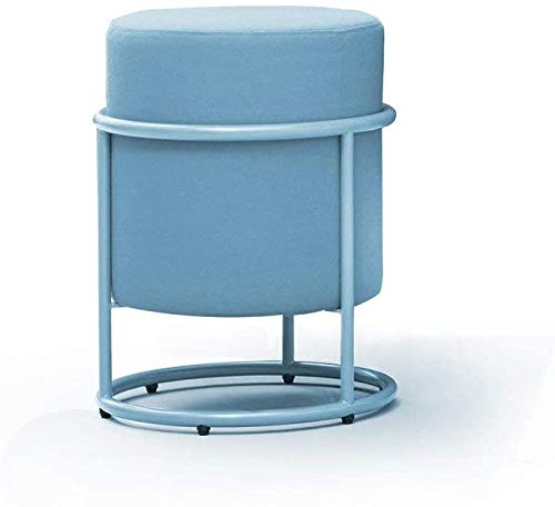 Tabouret robuste et stable rembourré pour meuble de rangement moderne de salon