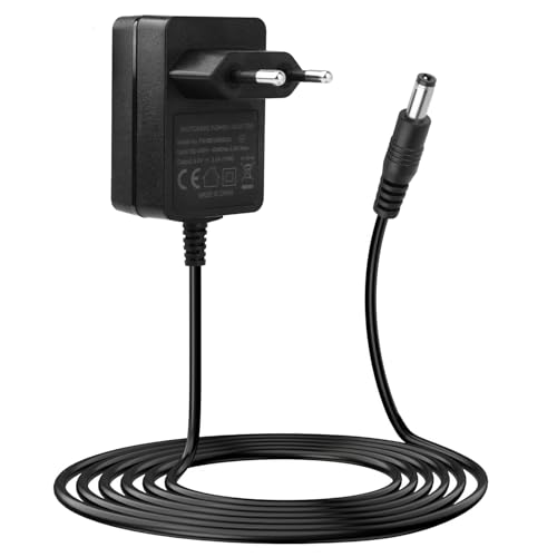 Alimentation 5V 2A Universelle, Adaptateur Secteur AC 100-240V vers DC 5V avec Fiche Jack 5.5 x 2.1mm, Câble d'alimentation Compatible avec Android TV Box,...