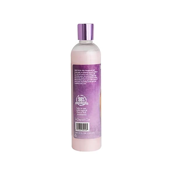 Bio-Groom - Silk Creme Hundespülung - Feuchtigkeitsspendende Pflegespülung - Hundezubehör für empfindliche Haut - Tierversuchsfrei, ohne Parabane, Silikone und gängigen Allergenen - 355 ml – Bild 3