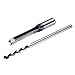 sourcing map Square Hole Drill Bit for Wood 12.5mm Hollow Chisel Mortiser Auger Spur Cutter Tool, High Carbon Steel for Woodworking Carpentry