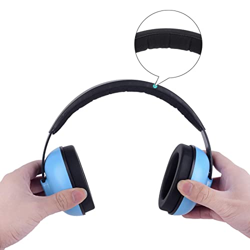 Baby Ear Protection Aged 0-3 Years Noise Canceling Baby Headphones For Newborn Toddler Infant Earmuffs For Sleep Airplane Travel(Blue) #TOP7