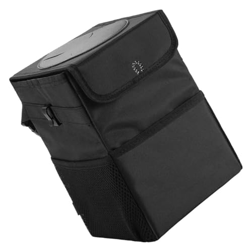 Bolsa de basura para automóvil portátil y cubo de basura para coche Oxford
