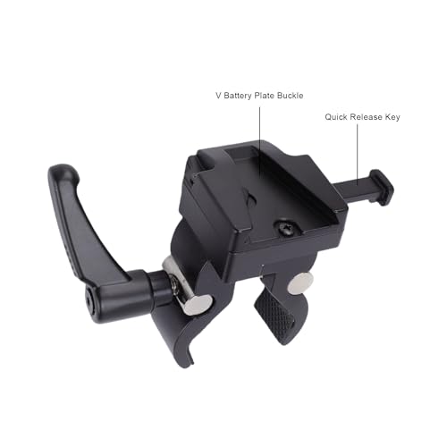 Adaptateur de batterie V Lock compatible avec appareil photo et rig 15mm - 4