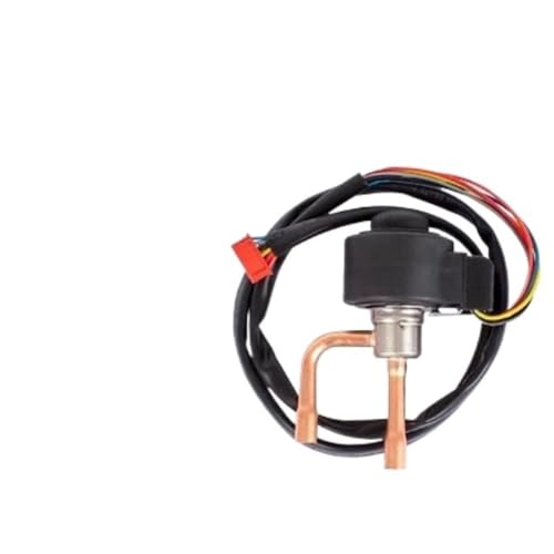 Sanhua DPFシリーズ電子膨張弁、DC12V 5/6ライン可変周波数調整弁、エアコン冷凍メンテナンス部品、R22 / R404 / R134a冷媒と互換性があります。(DPF(TS1)1.6C-6wires)