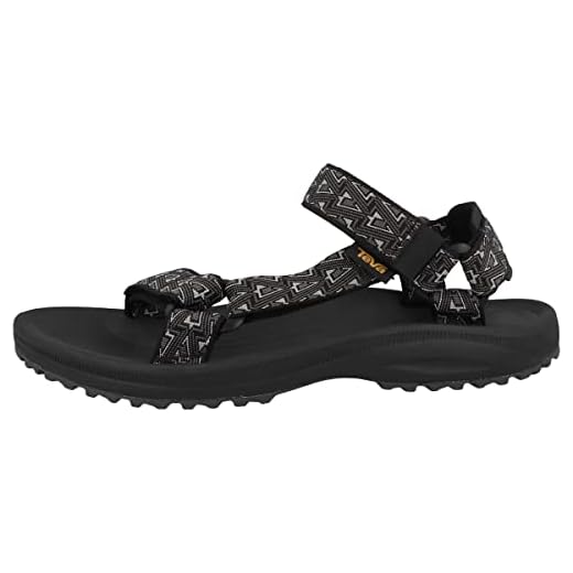 Teva Winsted, Sandalias de Punta Descubierta Hombre, Negro (Bamboo Black Bmblc), 45.5 EU