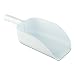 Adcraft KS-14 14" Overall Length, White Heavy Duty Plastic Scoop