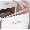 CABINET HERO Slimline – Slip on Cabinet Door Protector Edge Guard – Clear – ¾” Thick – 18” Length (Pack of 4)