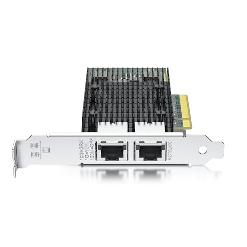 10Gtek for Intel 82599ES Chip Ethernet Converged Network Adapter X520-DA2 Intel X540 Chip (2 x RJ45 ports)