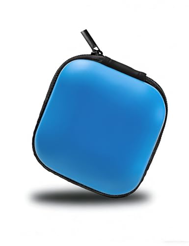 Image of MAS CARNEY Earphone Case, Headphone Earbud Hard Protective Carrying earplug Case Bag for Wired Earphones MP3 Small Items
