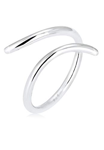 Elli Ring Damen Wickel Statement Geo in 925 Sterling Silber Cover