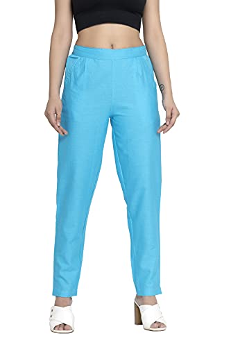 Image of DIGITAL SHOPEE Women's Regular Fit Casual Pants