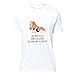 Mr. & Mrs. Panda Größe XL T-Shirt Unisex Hund Basset Hound - Weiß - Shirt, T-Shirt