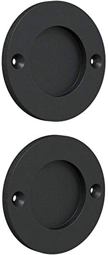 Flush Pulls | Round Door Pull Handles | Set of 2
