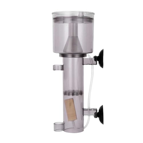 haoyunshengyi 600L / Hミニ水族館海洋魚サンゴタンク内部エアドリブンでハング木製エアストーンチューブ付きプロテインスキマー 水質改善 タンパク質 有機粒子 泡で除去 (L-29×12.5×11cm)