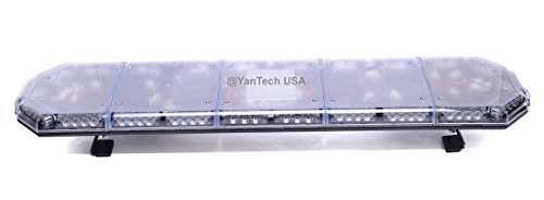 56“ 104 Led Emergency Beacon Strobe Light Bar Warning Truck Tow Wrecker W/Take Down, Alley, Brake And Turn Signal - Usa Warranty W/Lifetime Service #TOP3