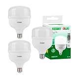 Kit 3 Lâmpadas Led 50w Tkl 270 4000k Luz Suave Bulbo E27