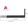 Suptek SPLK201 Wall Mount for Soundbar and Speaker - 1 Pair of Brackets - Double Speaker - For Heavy Central Channel - SPLK201 - Black #5