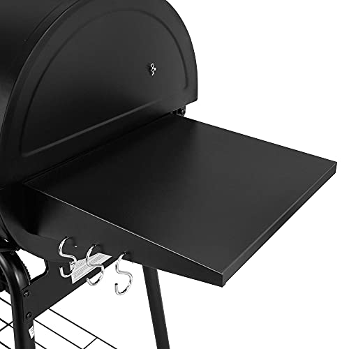 Product Image 9: Royal Gourmet CC1830SC Charcoal Grill Offset Smoker with Cover, 811 Square Inches, Black, Outdoor Camping