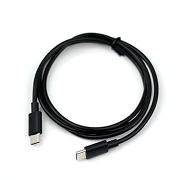 NTQinParts Cabo de alimentação de carregador USB-C para USB-C para Mac/PC de substituição para monitor portátil Arzopa S1, A1M, A1, A1S, Z1FC