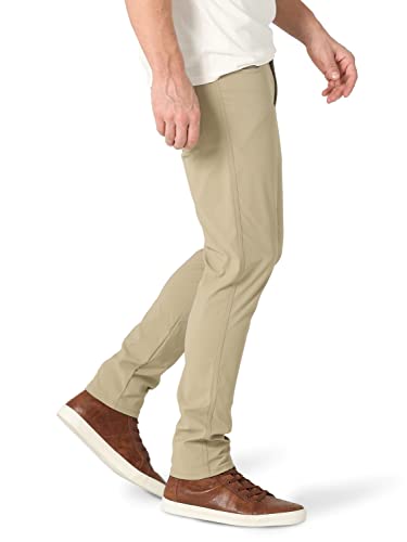 Lee Men's Extreme Motion 5 Pocket Synthetic Slim Fit Pant2