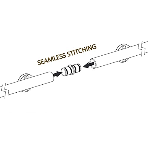 Système échelle rétractable robuste avec rail de guidage en acier - 8