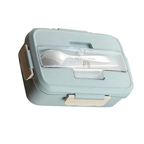 Lancheira Bento de 1100 ml da UPKOCH, recipientes de alimentos com talheres, para adultos, crianças,