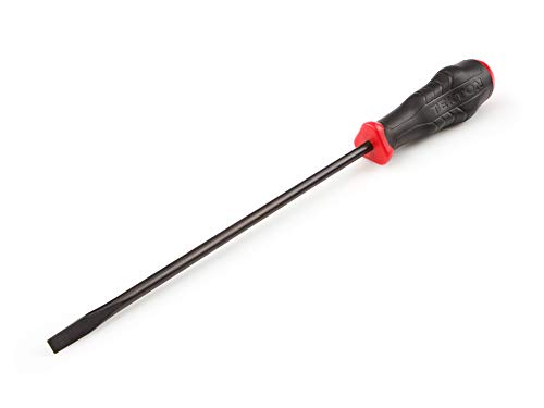 Image of TEKTON Long 1 /4 Inch Slotted High-Torque Screwdriver | 26625 | Made in USA