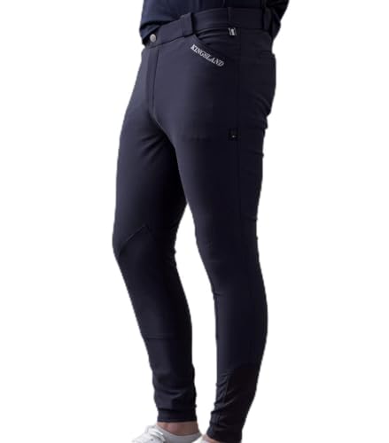 Kingsland Keenan Smart-Tec - Pantalones de equitación para hombre, color azul marino, verano 2022