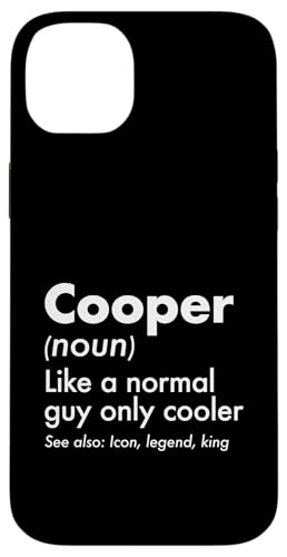 Cooper Like A Normal Guy Only Cooler Legend King �t�@�[�X�g�l�[�� �X�}�z�P�[�X iPhone 14 Plus �p