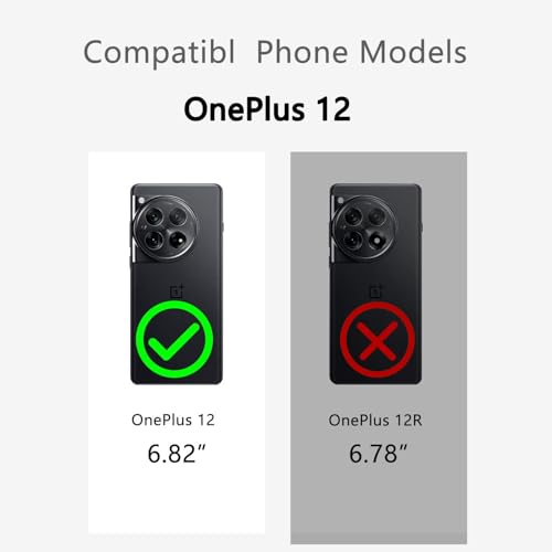 Coque Oneplus 12 5G résistante aux rayures en cuir synthétique bleu durable - 2