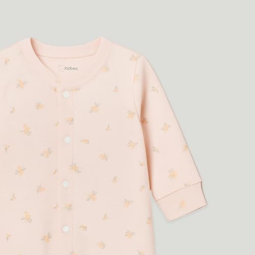Image of Kidbea Soft Cotton Unisex Baby Onesie Romper | Cute & Multiple Prints Full Sleeve Sleepsuit for Infant | Comfortable Trendy Bodysuit