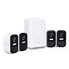 eufy security, eufyCam 2C 4-Cam Kit, Wireless Home Security System with 180-Day Battery Life, HomeKit Compatibility…