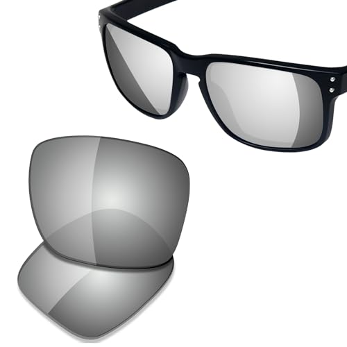 Image of SAUCER Premium Replacement Lenses for Oakley Holbrook OO9102 | UV400 Protection, Anti-Scratch, Precise Fit & Enhanced Clarity