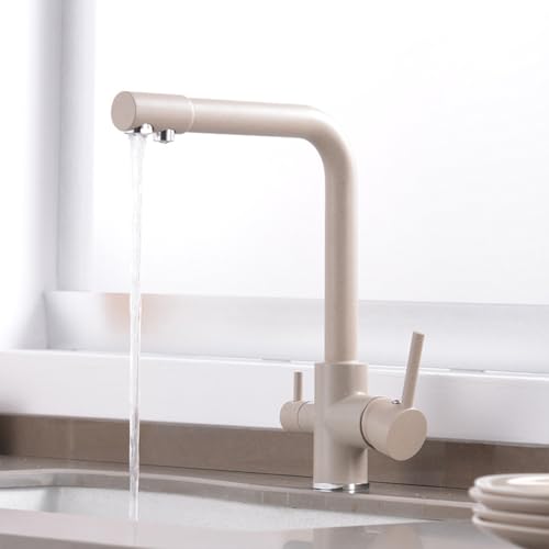 Mitigeur cuisine 3 voies eau potable avec mitigeur laiton 360 - 3