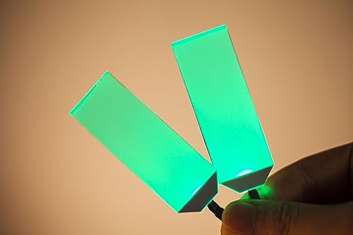 Image of [Green Grass] Flexible Helmet Decorations led Lights Flexible Cosplay DIY kit Decorations RGB Light Superhero for Men Gifts