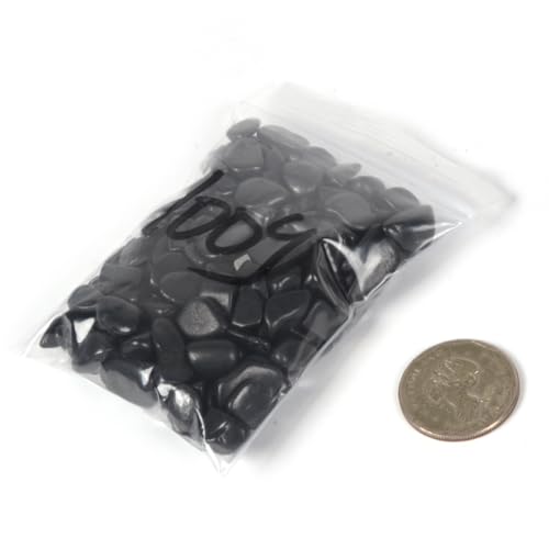 Image of 100 grams Small Tumbled Chips Polished Crushed Stone Crystal Healing Embellishments