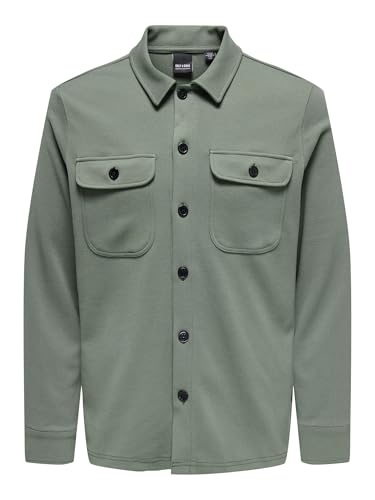 Only & Sons Herren Freizeit Hemd ONSNEWKODYL Overshirt Regular Fit XS -...