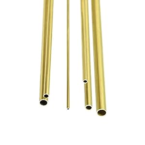 DTGN Messingrohre Set, 6 Größen, 2Stk