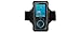 Griffin 8176-SNVSTRLNB Streamline Sansa View Sport Armband (Black)