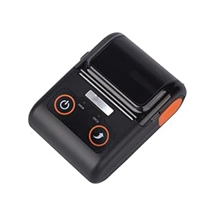 N/A Draagbare ontvangstprinter 5 8 mm Thermische printer mobiel Pos Printer USB BT Verbinding compatibel met Windows Android iOS