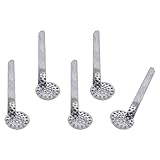 TOUFEIYUAN 【何度でも使うことのできるスクリーン】便スプーン・フィルターステンレス 13ｍｍ5本セット 曲げることができます (13mm)